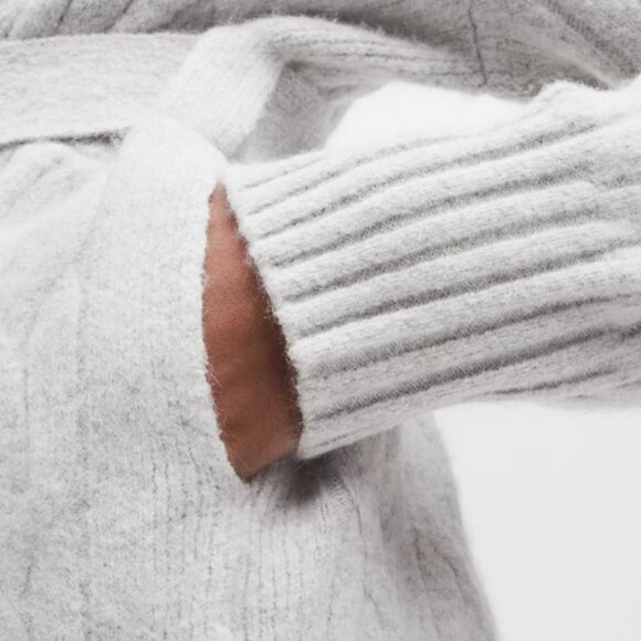 lululemon women's Alpaca-Blend Tie-Front Long Cardigan - Picture 4 of 4